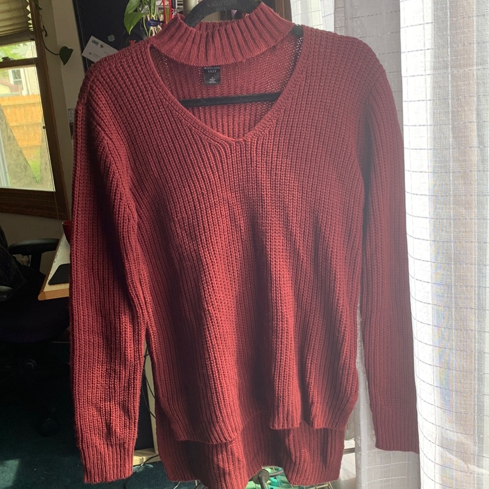 Madison lilly sweater with cutout